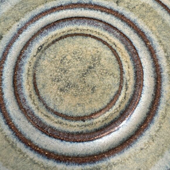 Vintage Pottery Trivet Ceramic And Wood Astray Rare Find Unique Tile - Picture 9 of 9